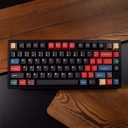 Mixed Lights R3 104+25 Full PBT Dye-subbed Keycaps Set for Cherry MX Mechanical Gaming Keyboard